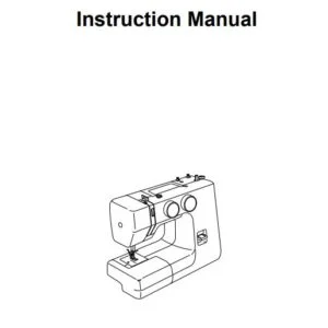 Elna 1000 Instruction Manual PDF Download