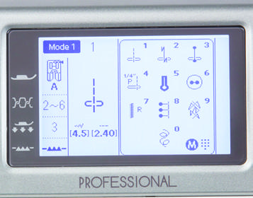 MC6700P customised direct stitch screen