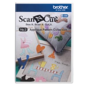 Brother CAUSB2 Applique Pattern Collection