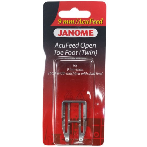 Janome 9mm Acufeed Open Toe Foot (202-149-004)
