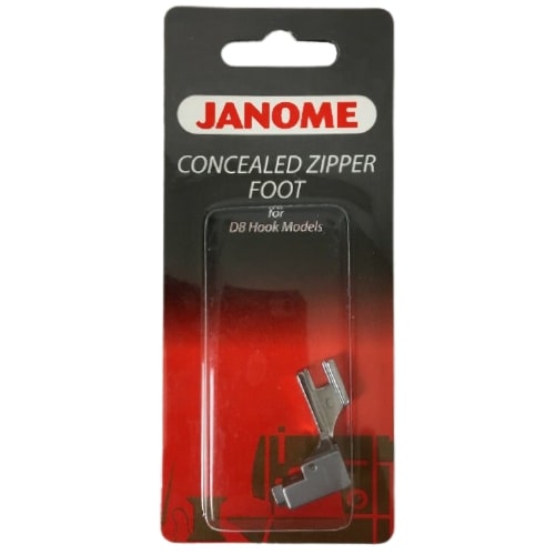 Janome Concealed Zipper Foot for DB Hook Models