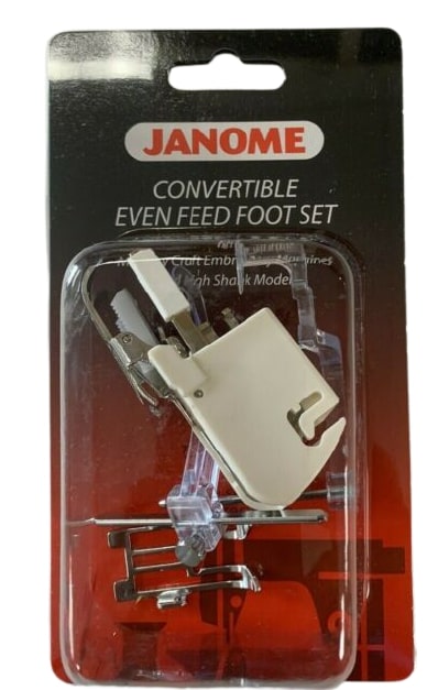 Janome Convertible Even Feed Foot Set - High Shank