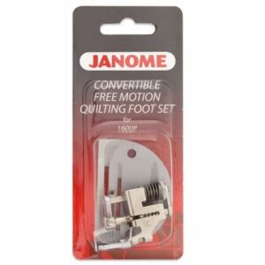 Janome Convertible Free-Motion Foot Set for 1600P