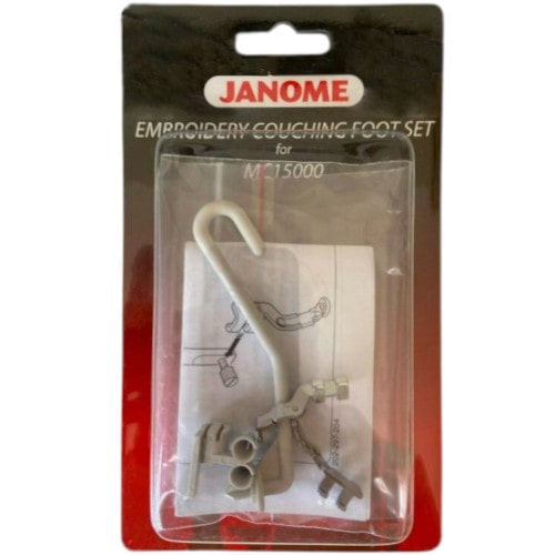 Janome Embroidery Couching Foot Set (MC15000) Blister Packaging