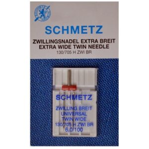 Schmetz Extra Wide Twin Needle