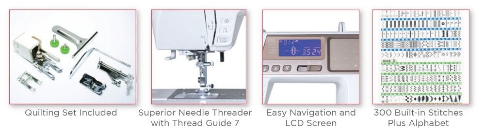 Janome 5300QDC Features