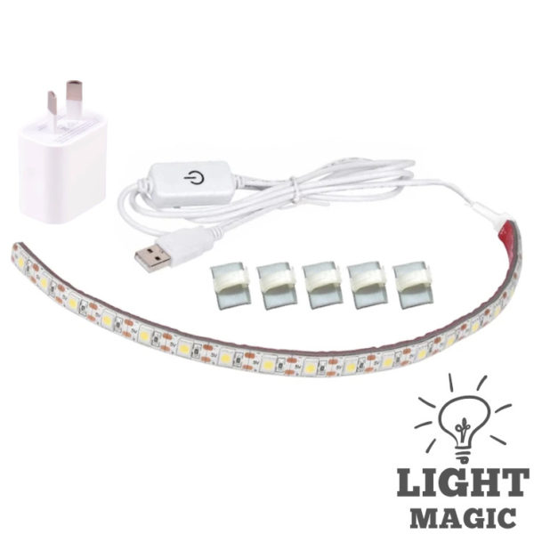LED Light Magic - Adhesive LED Lighting Strip for Sewing Machines