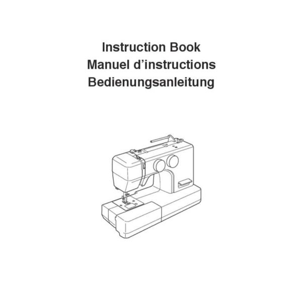 Instruction Manual - Elna eXplore 160 Front-Page