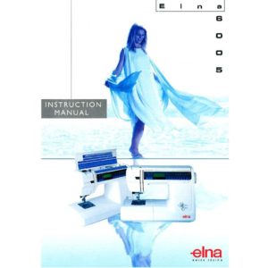 Instruction Manual - Elna 6005 Front-Page