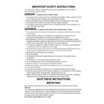 Instruction Manual - Elna 7300 Front-Page