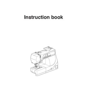 Instruction Manual - Elna Elnita C30 Front-Page