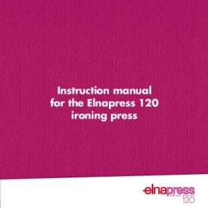 Instruction Manual - ElnaPress Ironing Press EP120 Front-Page
