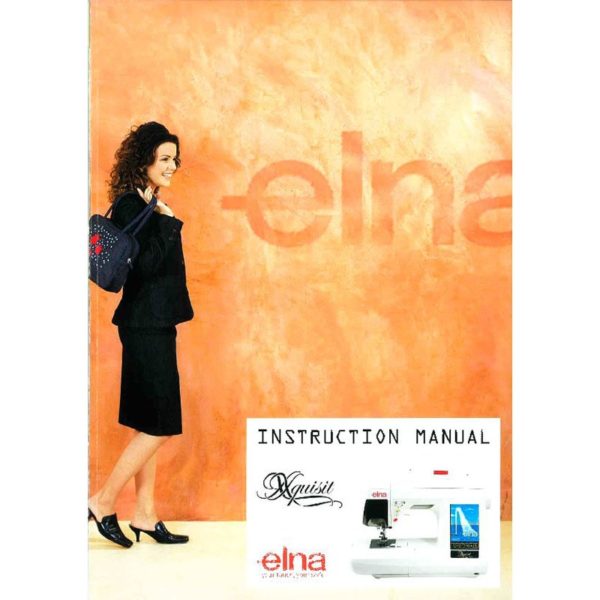 Instruction Manual - Elna Xquisit 1 Front-Page