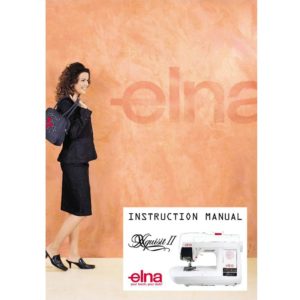 Instruction Manual - Elna Xquisit II Front-Page
